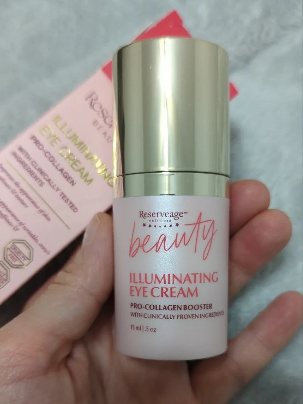 Illuminating Eye Cream - Pink